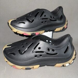 SIA Collective Evo Foam Black Tan Trainer Comfort Clog Shoe Men’s Size 8-9